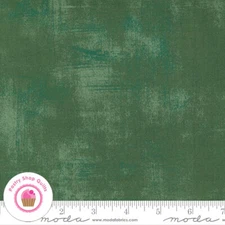 Moda FRANKIE 30150 563 Mrytle Green Grunge BASIC GREY Quilt Fabric