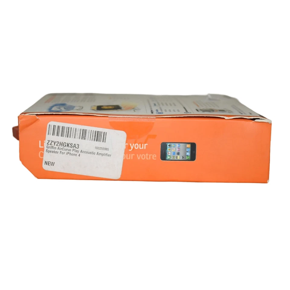 Altavoz Amplificador Acústico Genuino Griffin AirCurve Play iPhone 4 4s GC10038 Foto 3 de 4