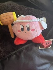 Little Buddy Nintendo Official Kirby Adventure Hammer Kirby Plush Toy Super Mari