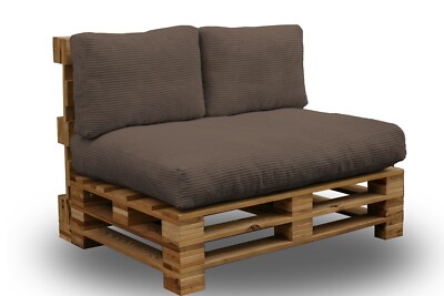 Palettenkissen CORD Sitzkissen Palettenauflage Palettenpolster Gartenkissen