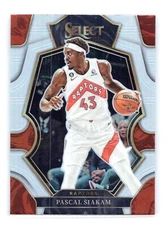 2022 Select #148 Pascal Siakam Silver Premier Level -