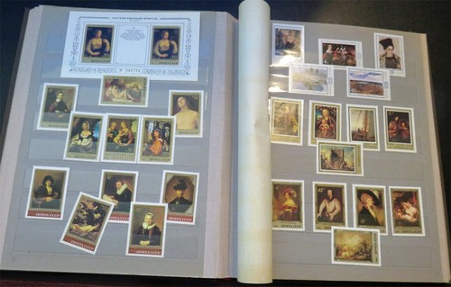 USSR Russia Soviet era stamps blocks collection Album Philatelic - Picture 7 of 11