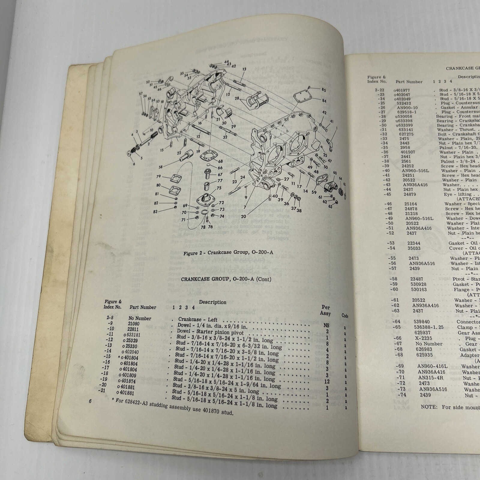 Continental C75, C85, C90 & O200 Parts Catalog eBay
