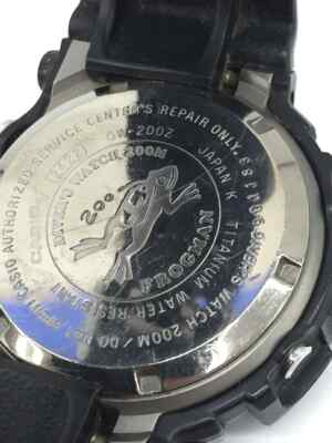 CASIO G-SHOCK FROGMAN GW-200Z-1JF Final Edition Quartz