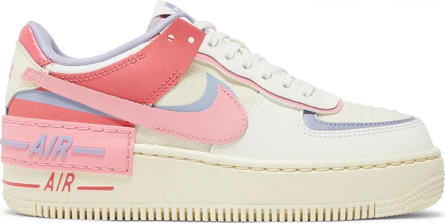 air force 1 coral swoosh