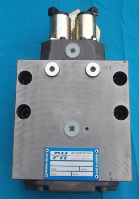 AGCO WR41745 POCLAIN HYDRAULICS SOLENOID MANIFOLD VALVE-SAP-2H15-E16-M12 NEW