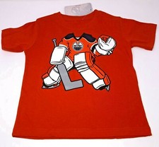 NWT Soft Feel Edmonton Oilers NHL Toddler Infant Shirt T-shirt Size 3T
