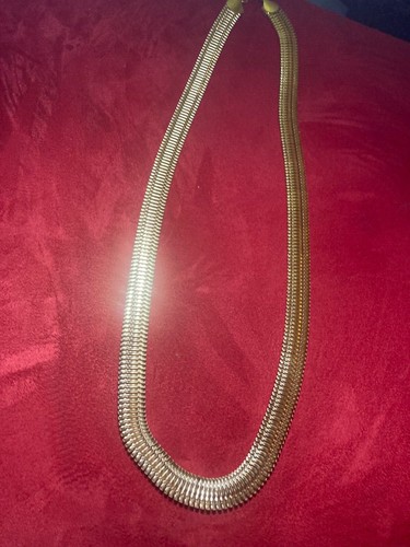 Única cadena retráctil chapada en oro 29,5 in extendida 22,5 in retraída - Imagen 5 de 8