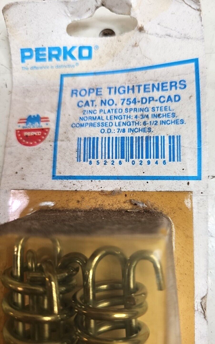 PERKO TILLER ROPE TIGHTENERS 754-DP-CAD New Old Stock - Bild 2 von 3