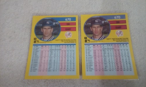 1991 Fleer Part. set 600's-700's Baseball  Pick cards that you may want/need. - Picture 117 of 175