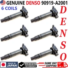 GENUINE DENSO Ignition Coils For 2003-2020 Toyota & Lexus I4 V6 V8, 90919-A2001