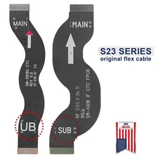 LCD Display or SUB Motherboard Flex Cable For Samsung Galaxy S23 S23+ S23 Ultra