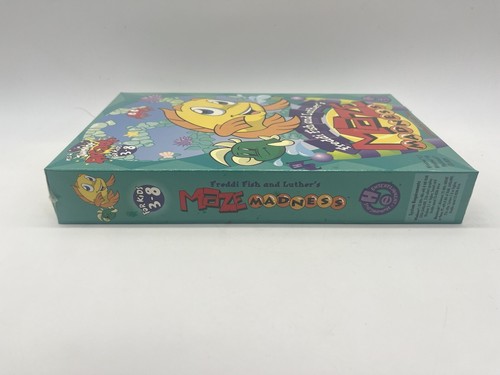 Freddi Fish & Luther's MAZE MADNESS (PC CD ROM) New Sealed Big Box - Picture 4 of 5