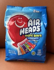 Airheads 80 Assorted Mini Bars Assorted Flavours 32.17oz