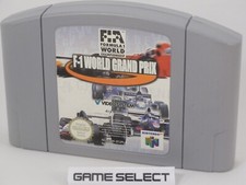 Thumbnail of ebay&reg; auction 147567535282 | F-1 WORLD GRAND Prix Formula Uno One Nintendo 64 Pal Eu Eur - Originale