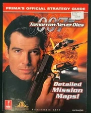 007 Tomorrow Never Dies Sony Playstation Prima's Official Strategy Guide Poster