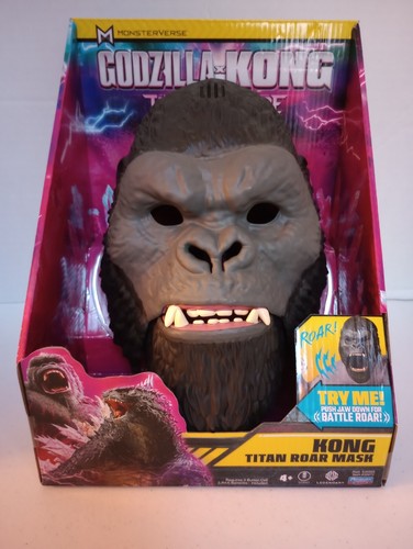 Godzilla x Kong: The New Empire Kong Titan Battle Roar Mask NEW Halloween