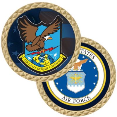 AIR FORCE AEROSPACE COMMAND ADC 1.75'' CHALLENGE COIN