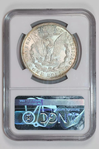 1921-D MORGAN DOLLAR NGC MS66+ - Picture 2 of 2