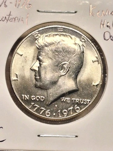1776 - 1976-D Bicentennial Kennedy Half Dollar UNC Nice Looking Coin!