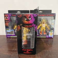 FNAF Five Nights at Freddy's Jazwares Classic Chica Office Set 5" Figure DAMAGE