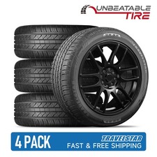 Set Of 4 Travelstar Un99 22565r17 102h All Season Passenger Car Tire 225 65 17