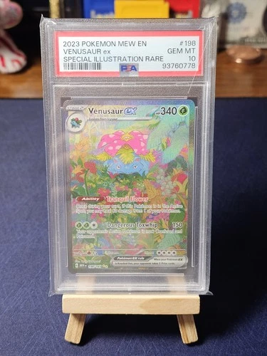 Venusaur ex 198/165 PSA 10 – Special Illustration Rare – Scarlet & Violet 151
