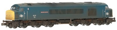 948609 Rapido Trains Spur N Class 45 45111 Grenadier Guardsman SOUND Weathered
