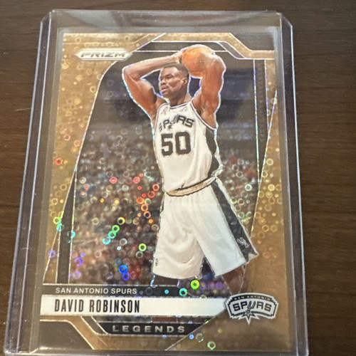 DAVID ROBINSON 2021-22 PANINI PRIZM FAST BREAK DISCO BRONZE PRIZM 1/20 SPURS