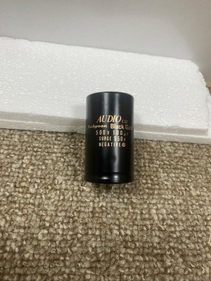Rubycon BlackGate S 500V 100uF Capacitor x1 Vintage Audio Amp