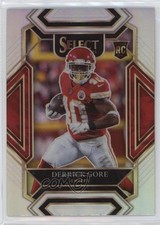 2021 Panini Select Club Level Silver Prizm Derrick Gore #284 16wc