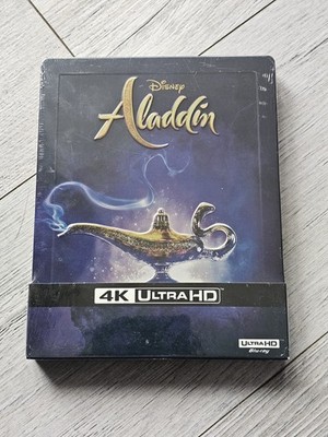 Disney Aladdin 4K UHD Steelbook + Blu Ray Ultra HD