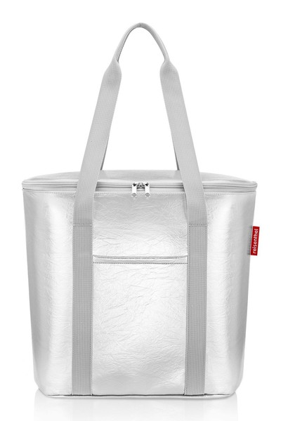 reisenthel Thermoshopper Thermotasche Silver Crackle Silberfarben Neu-image