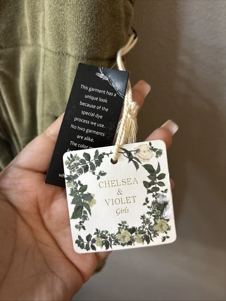 Chaqueta Chaleco Chelsea & Violet Niñas - Mediana - Nueva con Etiquetas Foto 2 de 4