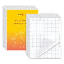 HTVRONT Self-Adhesive Laminating Sheets-20 Sheets 9 X 12 Inches Self Laminating