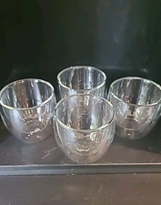 Sweese Double Wall Insulated Glass Espresso Cups Set of 4