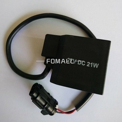 1Pcs 24V Solenoid Valve Coil R55 R210-5 R220-5 Excavator 27V DC 21W 39 *yt