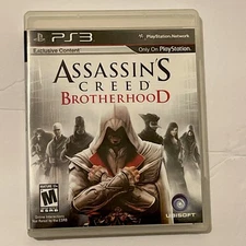 Assassin's Creed Brotherhood Sony PlayStation 3 2010 CIB - Very Good Condition