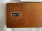 Vintage DRUEKE No. 28 Wood Cribbage Board with Original Box, Directions and Pegs — photo 9