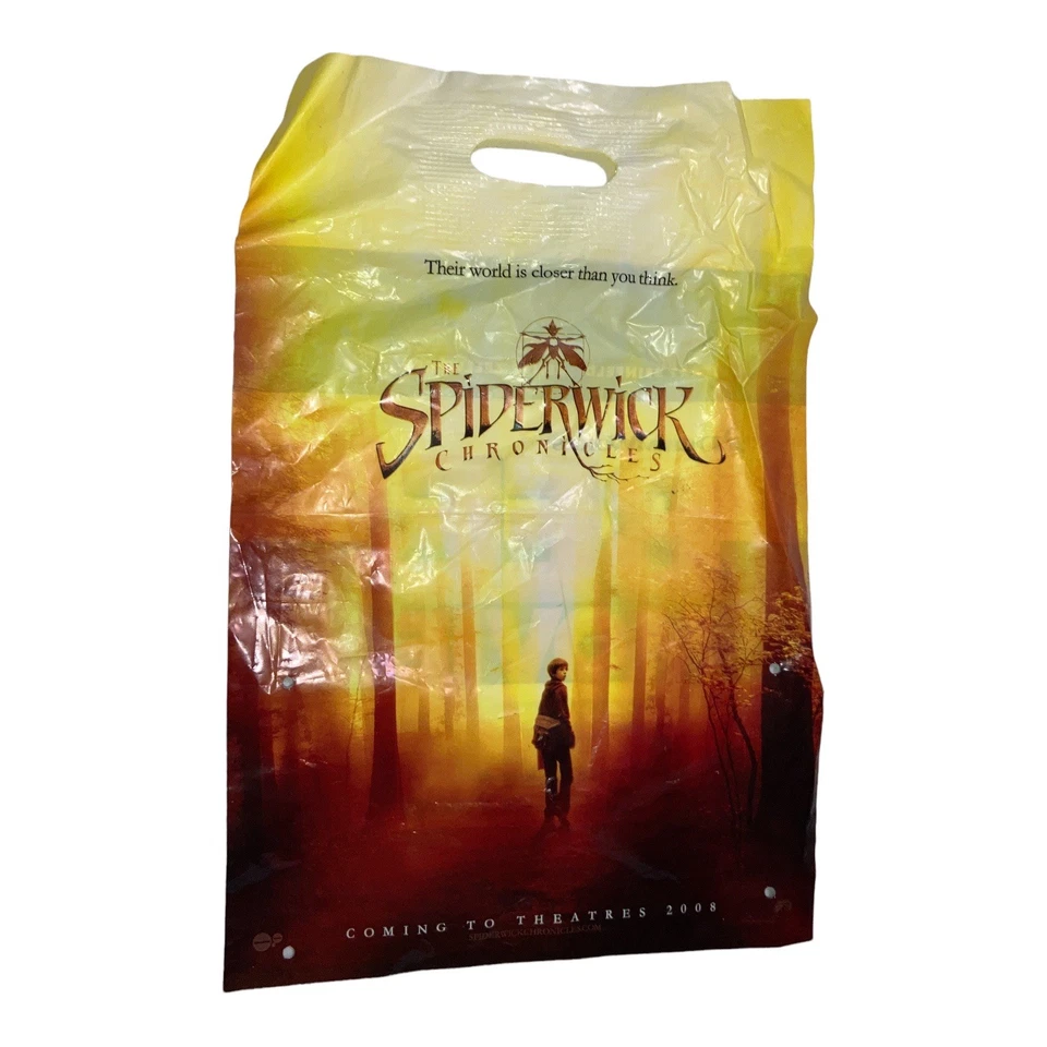 BOLSA DE PLÁSTICO La Abeja Película Promocional Spiderwick Dos Lados Halloween Foto 2 de 2