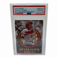 2022 Topps HR Challenge Winner - Shohei Ohtani #HRCW-4 September /211 (PSA 10)  