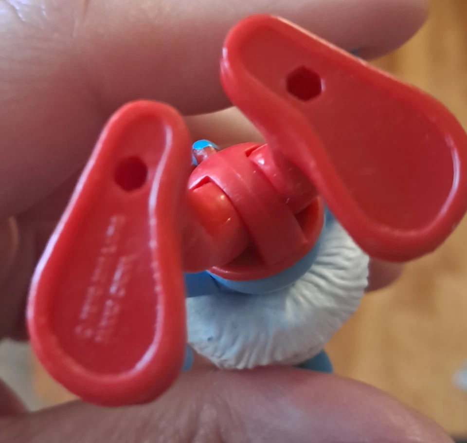 Mcdonalds happy meal toys smurfs- Papa, 2 Handy, Smurfette & House! - Image 3 of 4