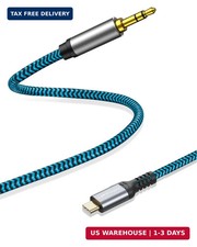 USB C to Aux Cable 4ft Type C to 3.5mm Audio Cord for iPhone 16 15 Samsung S24