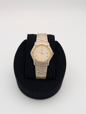 Ebel Classic Wave, 1990s - Cream Roman Dial, 18K Gold and Stainless Steel, 32mm