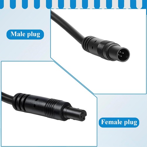 1PC 4Pin Car Reverse Camera Extension Cable 4.9Ft Pure Copper Thicker ShieldCord - Picture 4 of 12