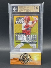 💥2013 Prizm Draft Picks Draft Class #114 Reese McGuire RC Gold # 9/10 BGS 9.5💥
