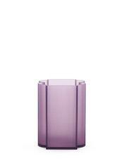 KARTELL Vaso OKRA colore VIOLA Basso 1585/02 by Patricia Urquiola