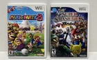 Mario Party 8 & Super Smash Bros Brawl - Nintendo Wii (CIB)