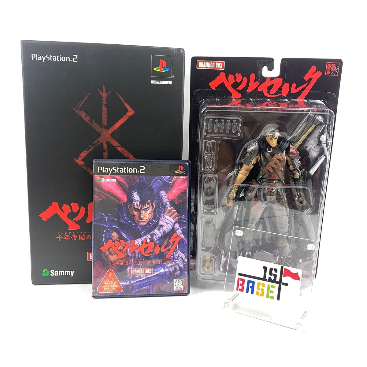 PS2 Berserk Millennium Falcon Branded Box Japanese Game Guts