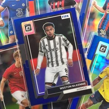 2022-23 Donruss FIFA JONATHAN CLAUSS Optic Rookie Blue /99 #90